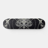 Goldenes Web Skateboard (Horizontal)