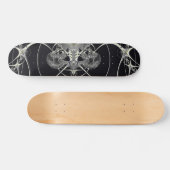 Goldenes Web Skateboard (Horizontal)
