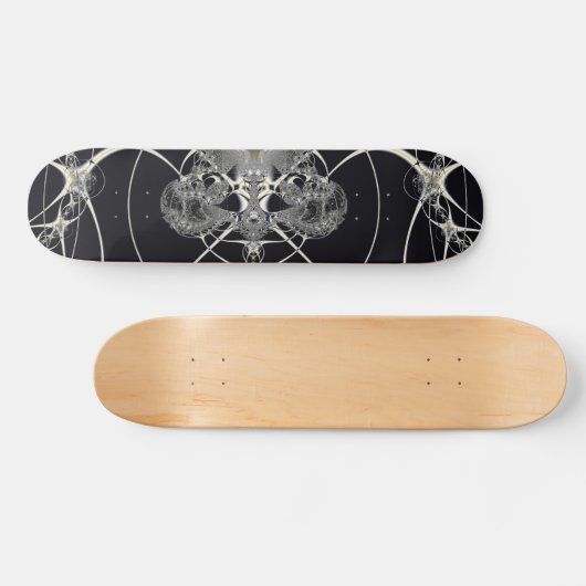 Goldenes Web Skateboard (Horizontal)