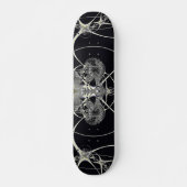 Goldenes Web Skateboard (Vorne)