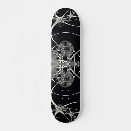 Goldenes Web Skateboard (Vorne)