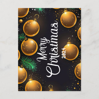 Goldenes Weihnachten - Karten Für Jährliche Feiern