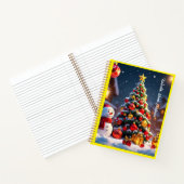 "Goldenes Weihnachtslied" Notizblock (Innenseite)