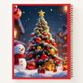 "Goldenes Weihnachtslied" Notizblock (Rückseite)