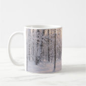 Goldenes Winterlicht Kaffeetasse (Links)