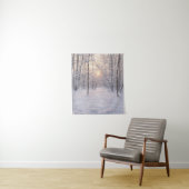 Goldenes Winterlicht Wandteppich (Beispiel)