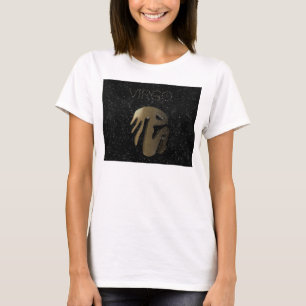 Goldenes Zeichen der Jungfrau T-Shirt