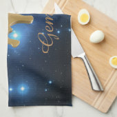Goldenes Zeichen der Zwillinge Handtuch (Viertel Falte)