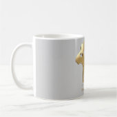 Goldenes Zeichen des Steinbocks Kaffeetasse (Links)