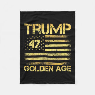 Goldenes Zeitalter 2025 US Trump - Goldenes Zeital Fleecedecke