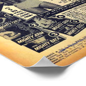 Goldenes Zeitalter Comic Kunst, Dichtung und Musik Poster (Ecke)