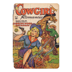 Goldenes Zeitalter "Cowgirl Romances" iPad Cover