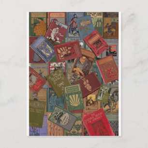 Goldenes Zeitalter der Bücher Postkarte