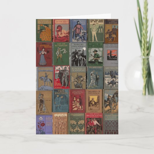 Goldenes Zeitalter des Buch-Entwurfs Karte (Vorderseite)