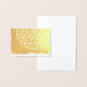 Goldenes Zeitalter Folienkarte (Anzeige)