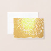 Goldenes Zeitalter Folienkarte (Vorderseite mit Umschlag)