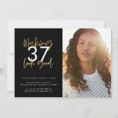 Goldenes Zeitalter sieht gut aus Foto Geburtstag (Vorderseite)