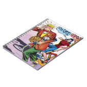 Goldenes Zeitalter Spaß Comic Buchabdeckung Notizblock (Linke Seite)