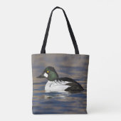 Goldeneye-Ente Tasche (Rückseite)