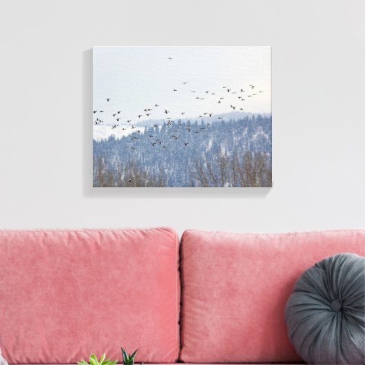 Goldeneye Leinwanddruck (Insitu (Wohnzimmer))