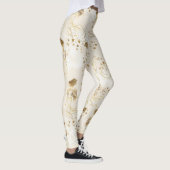 Goldengel auf weißen Leggings (Rechts)