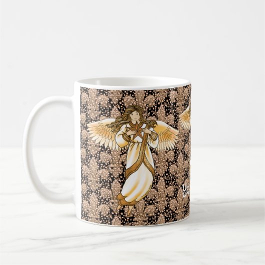 Goldengel kaffeetasse (Links)