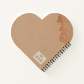 Goldenpea-Blume Notizblock (Rückseite)