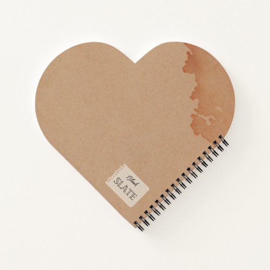 Goldenpea-Blume Notizblock (Rückseite)