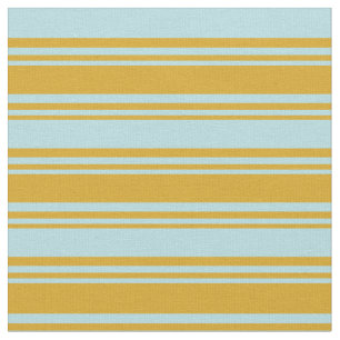 Goldenrod and Powder Blue Pattern Stoff