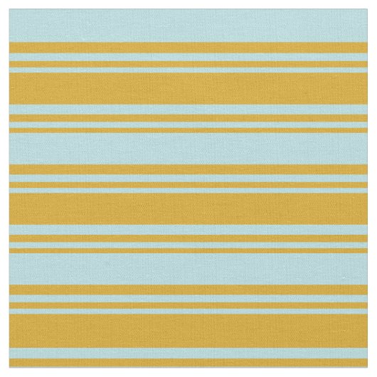 Goldenrod and Powder Blue Pattern Stoff (Nahaufnahme)