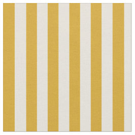 Goldenrod & Beige farbige Linien Stoff