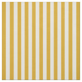 Goldenrod & Beige farbige Linien Stoff (Muster)