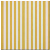 Goldenrod & Beige farbige Linien Stoff (Muster)