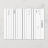 Goldenrod Materia Medica Monograph Kräuterstudie Postkarte (Rückseite)