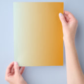 Goldenrod Metallischer Flyer (Hand)