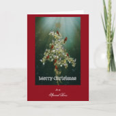 Goldenrod & Songbirds Weihnachtsgrüßen Karte (Vorderseite)