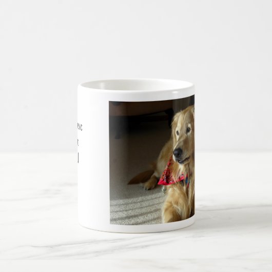 Goldens haben die schönsten Soule Kaffeetasse (Mittel)
