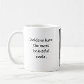 Goldens haben die schönsten Soule Kaffeetasse (Links)