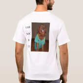 Goldens holen ein Lächeln zu Ihrem Herzen T-Shirt (Rückseite)