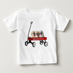 Goldens im Lastwagen-Kleinkind-UnisexShirt Baby T-shirt
