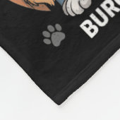 Goldens Tee Golden Retriever Security Funny Fleecedecke (Ecke)