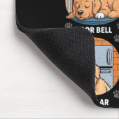 Goldens Tee Golden Retriever Security Funny Mousepad (Ecke)