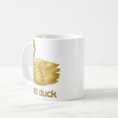 Goldente Kaffeetasse (Vorderseite Links)