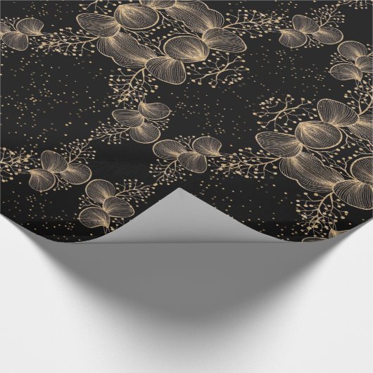 Goldenveil-Wrapping-Papier Geschenkpapier (Ecke)