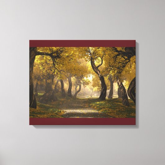 Goldenwalk Canvas Print Leinwanddruck (Vorderseite)