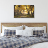 Goldenwalk Canvas Print Leinwanddruck (Insitu (Schlafzimmer))
