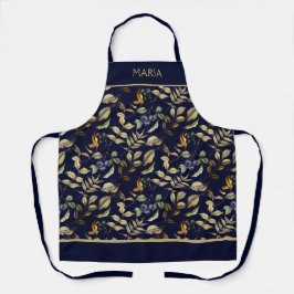 Goldernte Blätter & Berries Custom Schürze