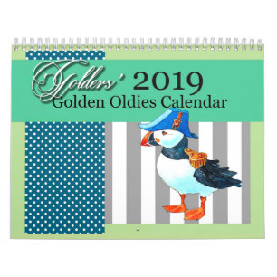 Golders 2019 goldener Oldie-Kalender Kalender