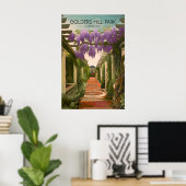 Golders Hill Park London Travel Poster (Heimbüro)