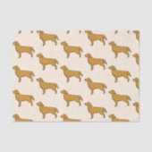 Goldes Retriever Tissue Paper Seidenpapier (Vorderseite)